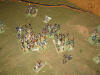 Next is the turn of the French chasseurs that also defeat the Prussians at their front...