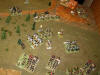 The cavalry skirmishes continue with the Russians having the higher hand...