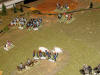 The Old Guard Horse Artillery is maintaining the Cossacks away the fight.