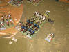 The Kienmayer Hussars #8 and the Combined Cuirassier-Dragoon Regiment continue engaged in an indecisive combat...