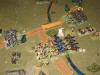 ... routing and breaking the Austrians that flee from the battlefield...