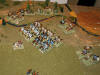 ... but the 7th and 8th Hussars charge the Levenehr Dragoons #4 Regiment...