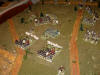 ... with the French take the initiative and starting the fire.