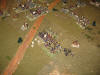 The 3/11e de Ligne, in attack column formation, rejects the Prussian cavalry!