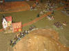 The French foot divisional battery arrives at last...