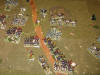 ... while the French divisional battery is taken again in flank, this time by the 3/3rd Silesian Landwehr...