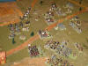 ... but they fall back while the 4e Chasseurs a Cheval charge the Prussian artillery...