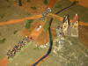 The right-most flank Prussian columns clear Couture and advance along the Lasne stream