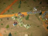 ... and is immediately charged by the Prussian Landwehr squadrons, but the Prussians are rejected
