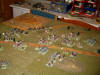 ... while the French are stronger in the other flank. However the game reachs the final turn and finishes!