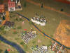 The Austrian infantry is slowly arriving near the French infantry...