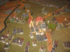 The French fires on the Prussians in Polnitz with some success.