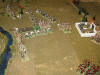 The Russian cavalry deploys and the Cossacks advance fearless to menace the French flank