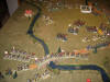whereas the French are trying to resolve the traffic jam in the bridge over the Mulde River