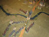 Saxon cavalry is crossing the bridge out of reach of the Russian musket fire, whereas the French are crowding ready to cross 1