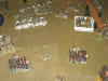 Russian artillery smashes the French, breaking the 1/18th Legere 