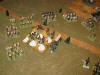 The French cavalry, Briche's Light and the Dragoons advances, while the Spanish cavalry has found refuge in the camp!