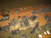 ... The Voluntarios de Navarra breaks before the French flank attack...