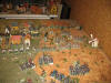 The arriving Russian units march towards Bohemia behind their protecting screen of infantry...