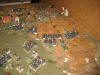 ... while the Puchelon's brigade has halted to recover while deploys its attached artillery.