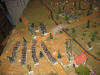 The French 3rd Light Cavalty brigade led the advance beyond the bridge towards the Russian guns...