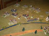 The French units of the left flank retreat in order towards Leipzig after evacuating Sellerhausen...