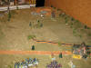 ... and the Beir's samll detachment also shows itself against in front of the French right flank.