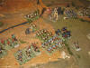 ... but the French cavalry recover and force them to fall back.
