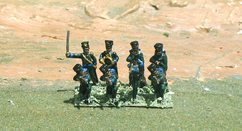 Figurines Dragoner Napoléoniens Britanniques à Peindre - Lot De 12 Cavaliers En Plastique (Hät 8033)